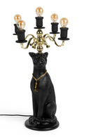 Art Deco Floor Lamp | Bold Monkey Proudly Crowned Panther | Dutchfurniture.com