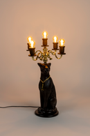 Art Deco Floor Lamp | Bold Monkey Proudly Crowned Panther | Dutchfurniture.com