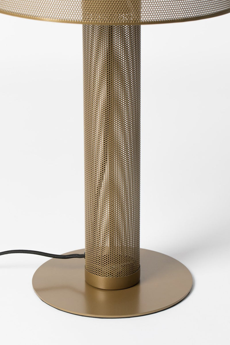 Gold Mesh Table Lamp | Bold Monkey Sweet Mesh  | DutchFurniture.com