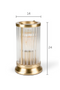 Brass Table Lamp | Bold Monkey Angel on Fire | DutchFurniture.com