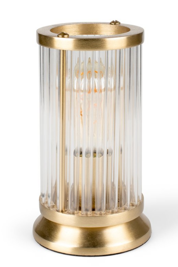 Brass Table Lamp | Bold Monkey Angel on Fire | DutchFurniture.com