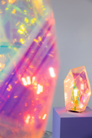 Holographic Crystal Table Lamp | Bold Monkey Diamond Dear | Oroatrade.com