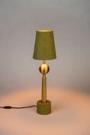 Green Shade Table Lamp | Bold Monkey Trophy For Your Goal | Dutchfurniture.com