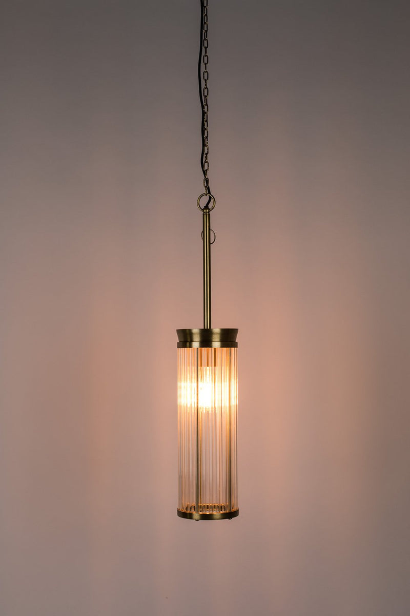 Brass Pendant Lamp L | Bold Monkey Angel on Fire | DutchFurniture.com