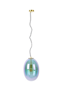 Iridescent Glass Pendant Lamp | Bold Monkey Bubble Blower | Dutchfurniture.com