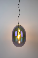 Iridescent Glass Pendant Lamp | Bold Monkey Bubble Blower | Dutchfurniture.com