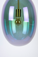 Iridescent Glass Pendant Lamp | Bold Monkey Bubble Blower | Dutchfurniture.com