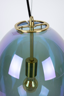 Iridescent Glass Pendant Lamp | Bold Monkey Bubble Blower | Dutchfurniture.com