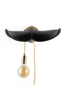 Black Sculptural Wall Lamp | Bold Monkey The Tail Will Follow | Dutchfurniture.com