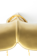 Gold Accent Wall Lamp | Bold Monkey The Tail Will Follow | Dutchfurniture.com