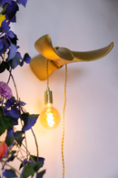 Gold Accent Wall Lamp | Bold Monkey The Tail Will Follow | Dutchfurniture.com