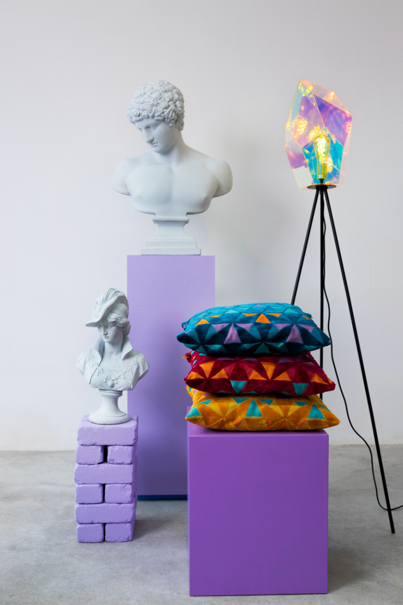 Geometrical Throw Pillows (2) | Bold Monkey Start The Fireworks | Dutchfurniture.com