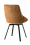 Brown Velvet Dining Chairs (2) | By-Boo Beau | Dutchfurniture.com