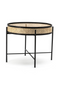 Round Rattan Coffee Table (L) | By-Boo Chariot | DutchFurniture.com
