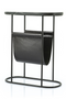 Black Magazine Rack End Table | By-Boo Daily | DutchFurniture.com