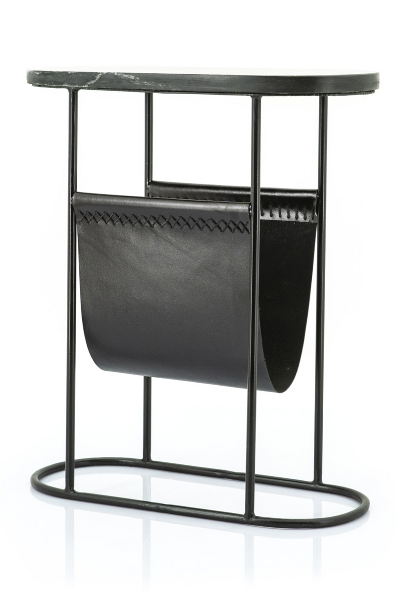 Black Magazine Rack End Table | By-Boo Daily | DutchFurniture.com