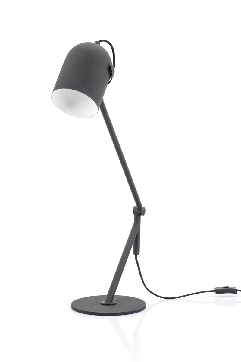 Black Swing Arm Desk Lamp | By-Boo Sleek | Dutchfurniture.com