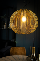 Bronze Metal Round Hang Lamps (2) - S | By-Boo Floss | Dutchfurniture.com