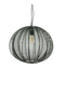 Black Metal Round Hanging Pendant Lamp - L | By-Boo Floss | Dutchfurniture.com
