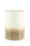 Taupe/Creme Ombre Glazed Side Table | By-Boo Dainty | Dutchfurniture.com