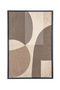 Brown Abstract Artwork Set of 2 S | By-Boo Ato | Dutchfurniture.com