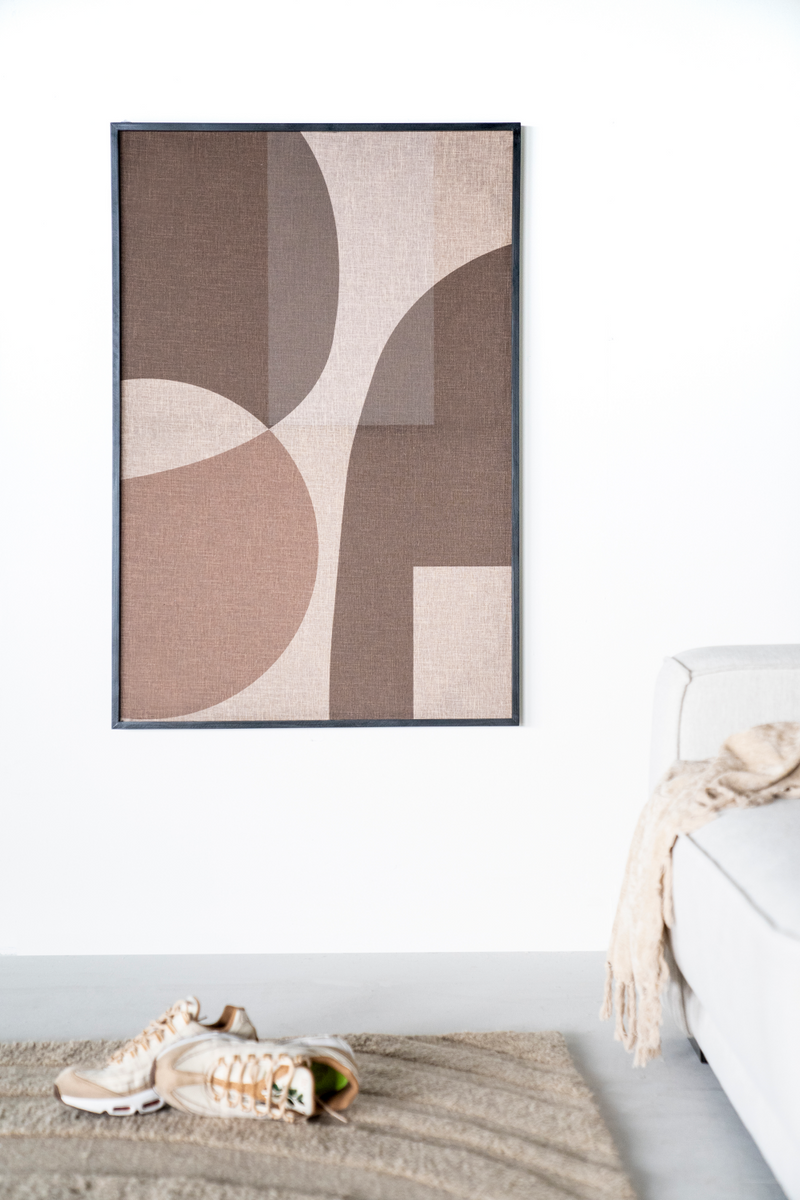 Brown Abstract Artwork L | By-Boo Ato | Dutchfurniture.com