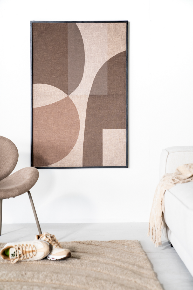 Brown Abstract Artwork L | By-Boo Ato | Dutchfurniture.com