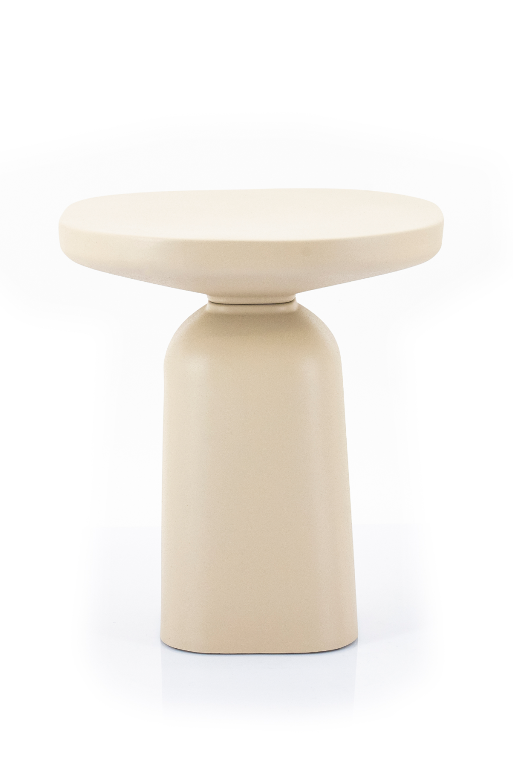 Beige Aluminum Side Table | By-Boo Squand | Dutchfurniture.com