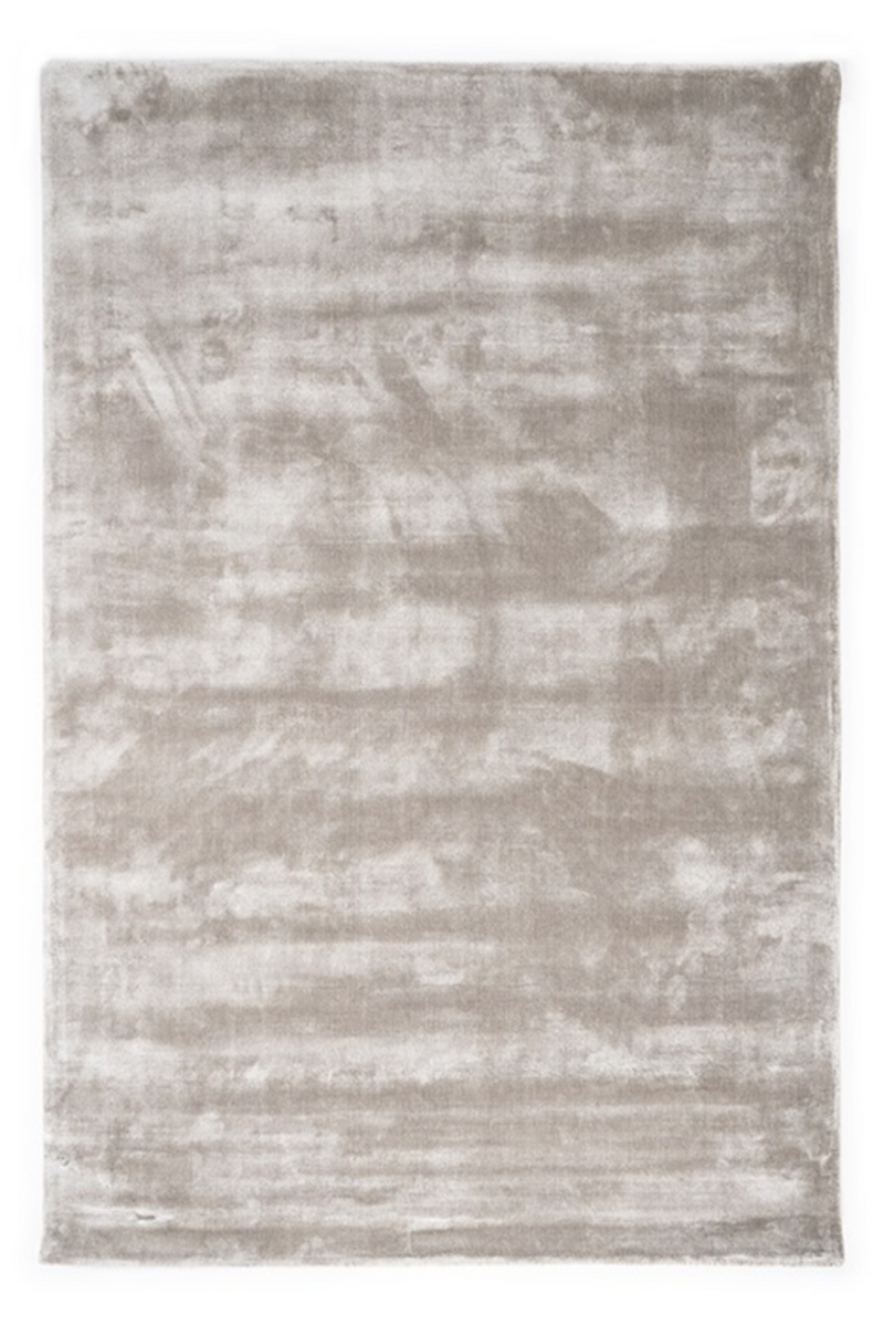 Rectangular Gray Viscose Carpet | By-Boo Muze | Dutchfurniture.com