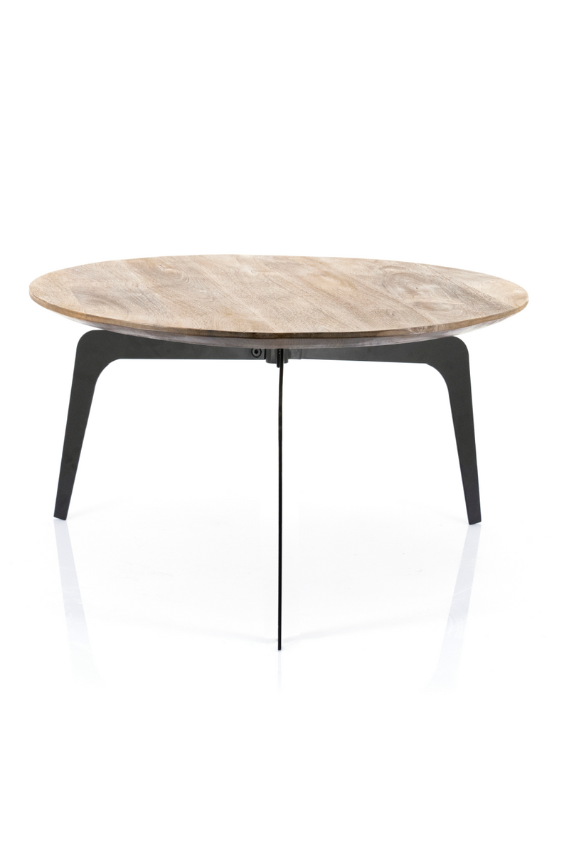 Round Wooden Coffee Table | By-Boo Kenji | Dutchfurniture.com