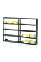 Black Metal Wine Rack | By-Boo Mex | Dutchfurniture.com