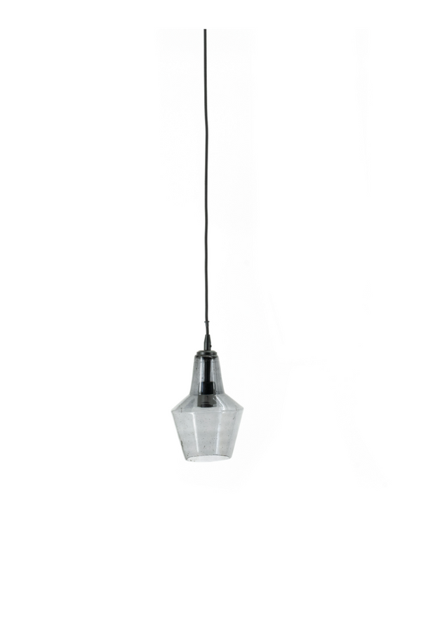 Glass Industrial Pendant Lamp | By-Boo Orion | Dutchfurniture.com