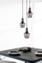 Glass Industrial Pendant Lamp | By-Boo Orion Cluster | Dutchfurniture.com