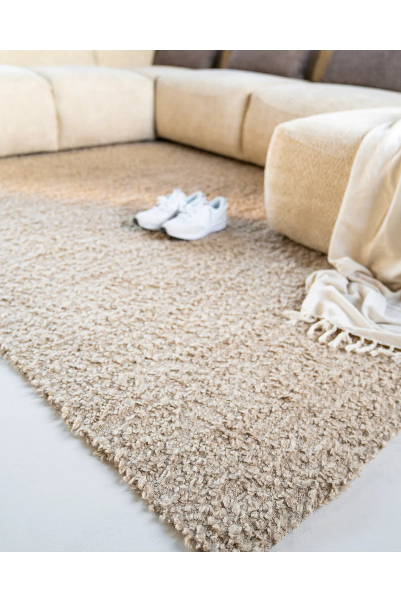 Cotton Blend Minimalist Carpet 6' x 10' | By-Boo Loop | Dutchfurniture.com