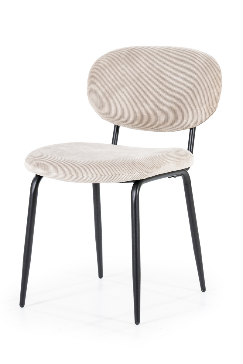 Fabric Upholstered Dining Chair (2) | By-Boo Cosmo | Dutchfurniture.com