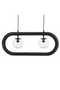 Oval Ring Pendant Lamp | By-Boo Eris | Dutchfurniture.com