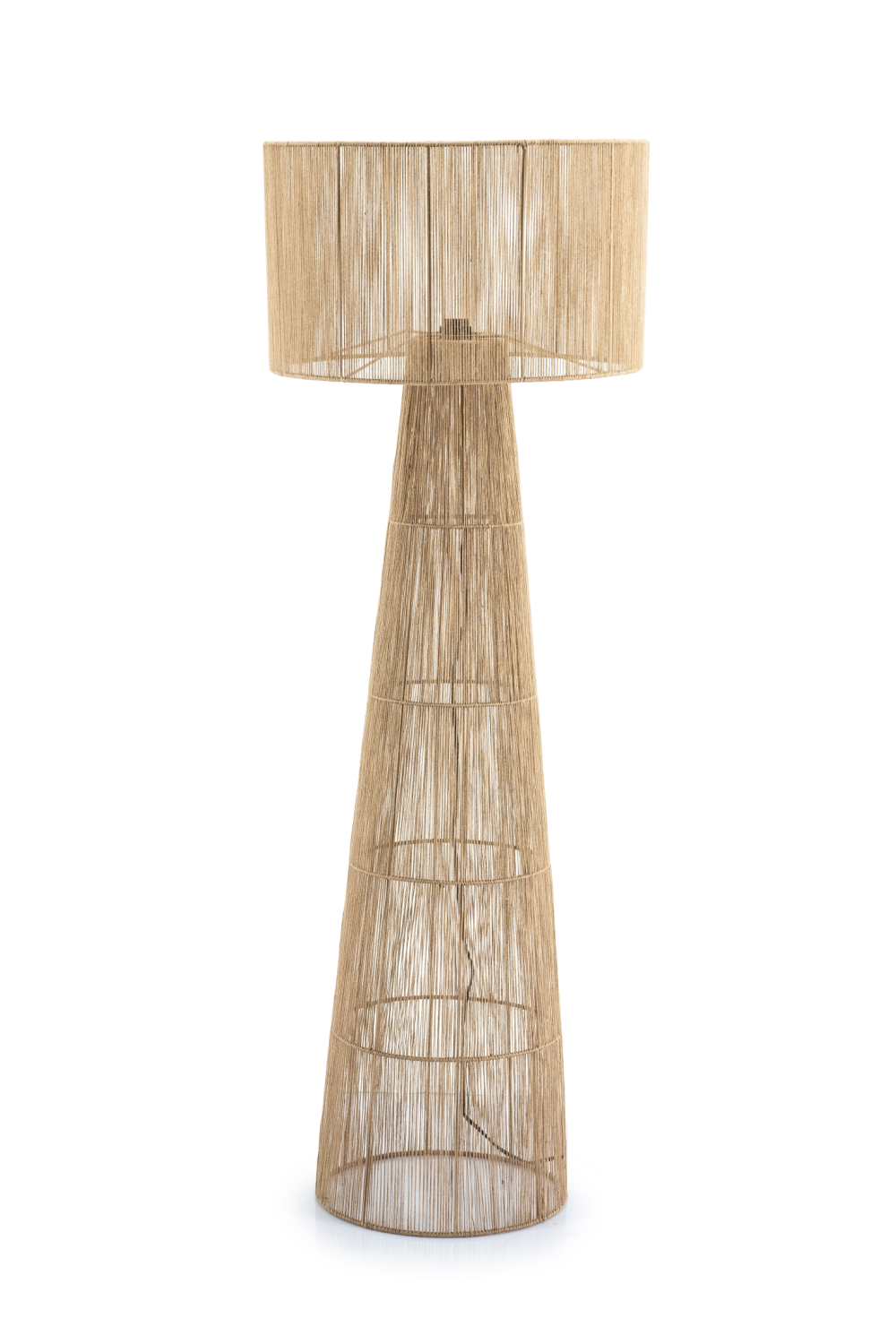 Jute Modern Floor Lamp | By-Boo Oshu | Dutchfurniture.com