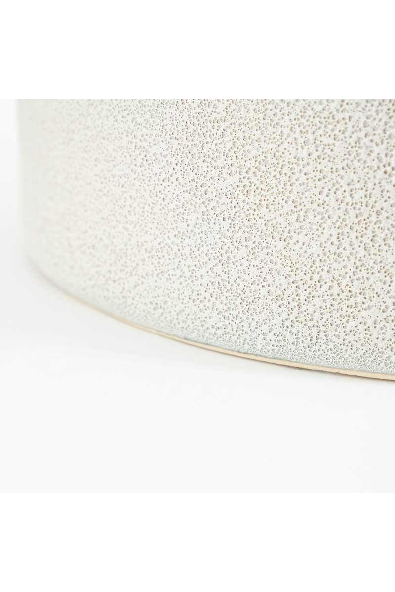 White Ceramic Side Table | By-Boo Tone | Oroatrade.com