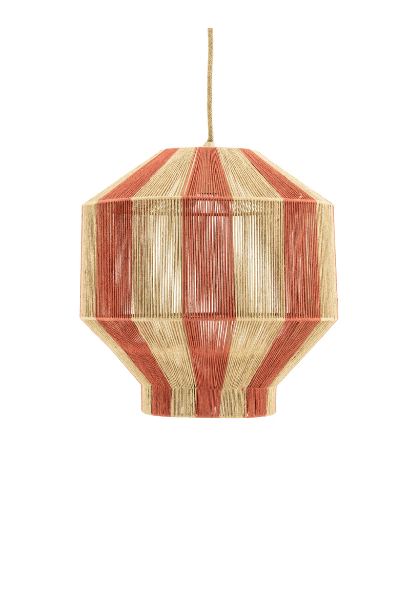 Jute Geometrical Pendant Lamp | By-Boo Cirque 1 | Oroatrade.com