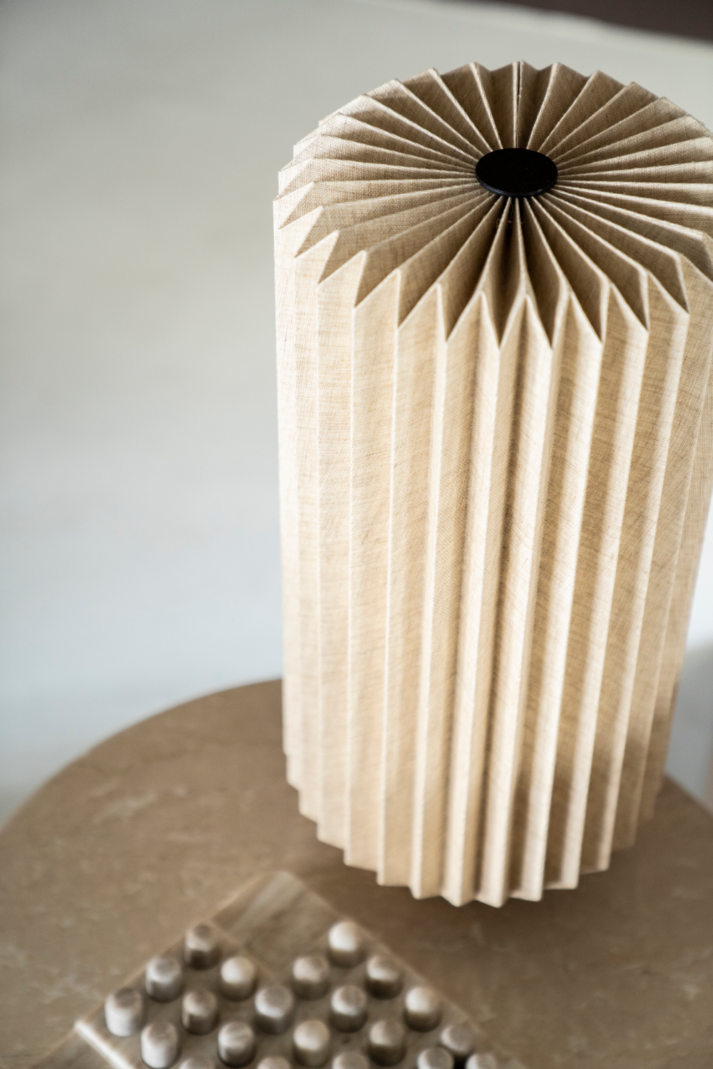 Fluted Linen Table Lamp | By-Boo Zuki | Dutchfurniture.com