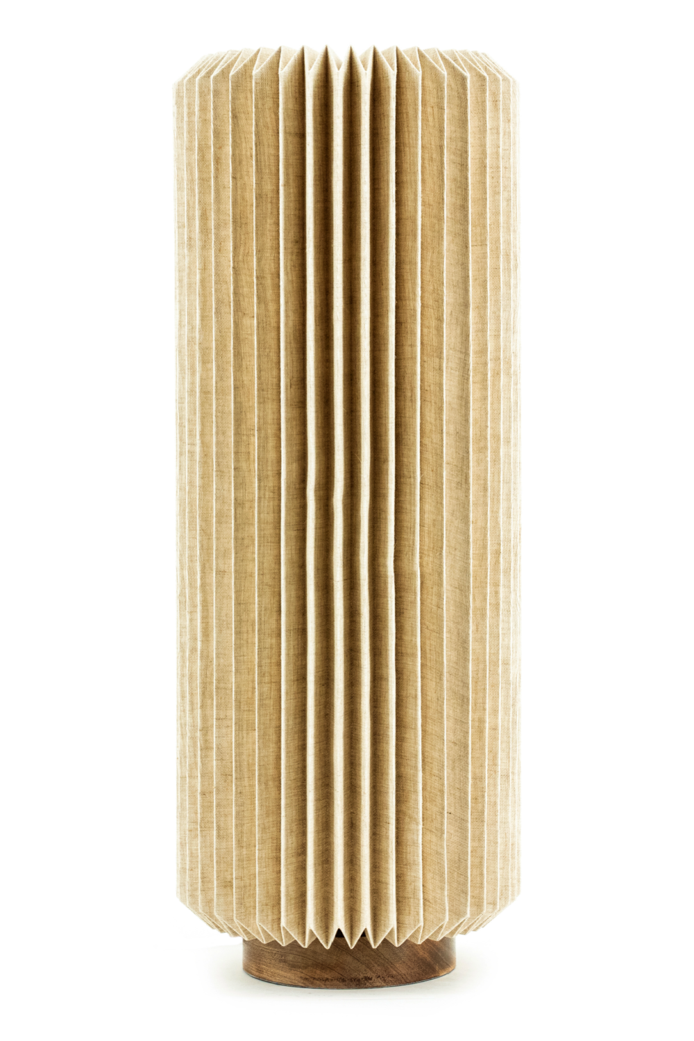 Fluted Linen Floor Lamp | By-Boo Zuki | Dutchfurniture.com