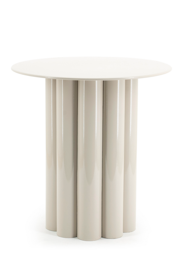 Metal Round Side Table | By-Boo Olympa | Dutchfurniture.com