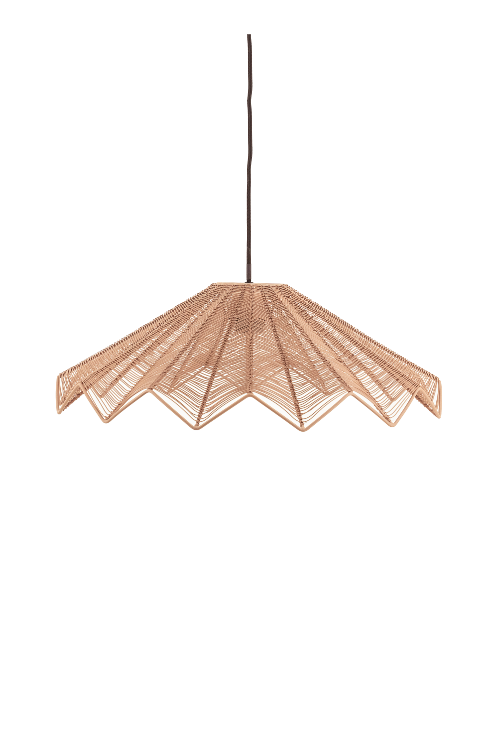 Fluted Canopy Pendant Lamp L | By-Boo Varjo | Dutchfurniture.com