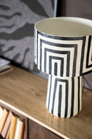 Black & White Table Lamp | By-Boo Terre | Dutchfurniture.com