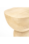 Organic-Shaped Wooden Side Table | By-Boo Cobble | Oroatrade.com
