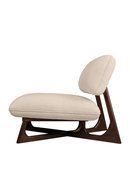 Beige Upholstered Lounge Chair | Versmissen Londa | Dutchfurniture.com
