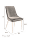 Gray Dining Chairs (2) | Dutchbone Juju | DutchFurniture.com