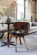 Brown Tufted Dining Chair | Dutchbone Blackwood | DutchFurniture.com