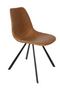 Leather Upholstered Dining Chairs (2) | Dutchbone Franky | Dutchfurniture.com