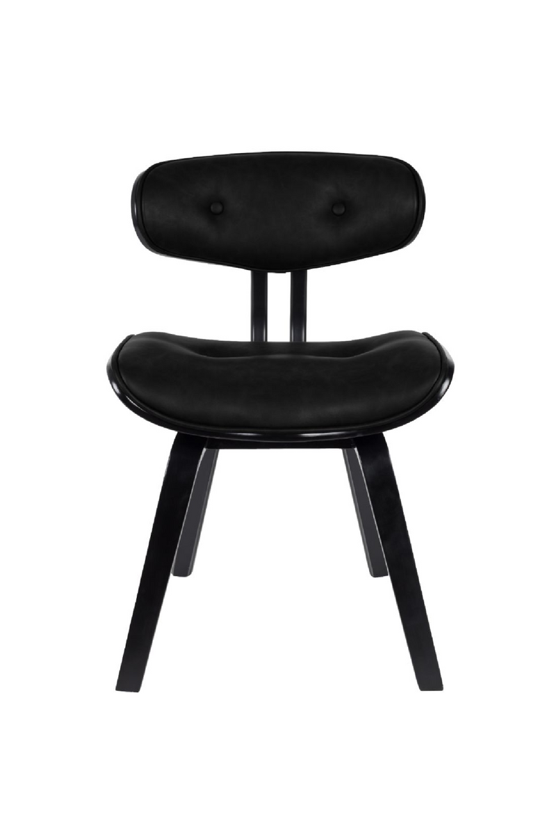 Black Tufted Dining Chair | Dutchbone Blackwood | DutchFurniture.com